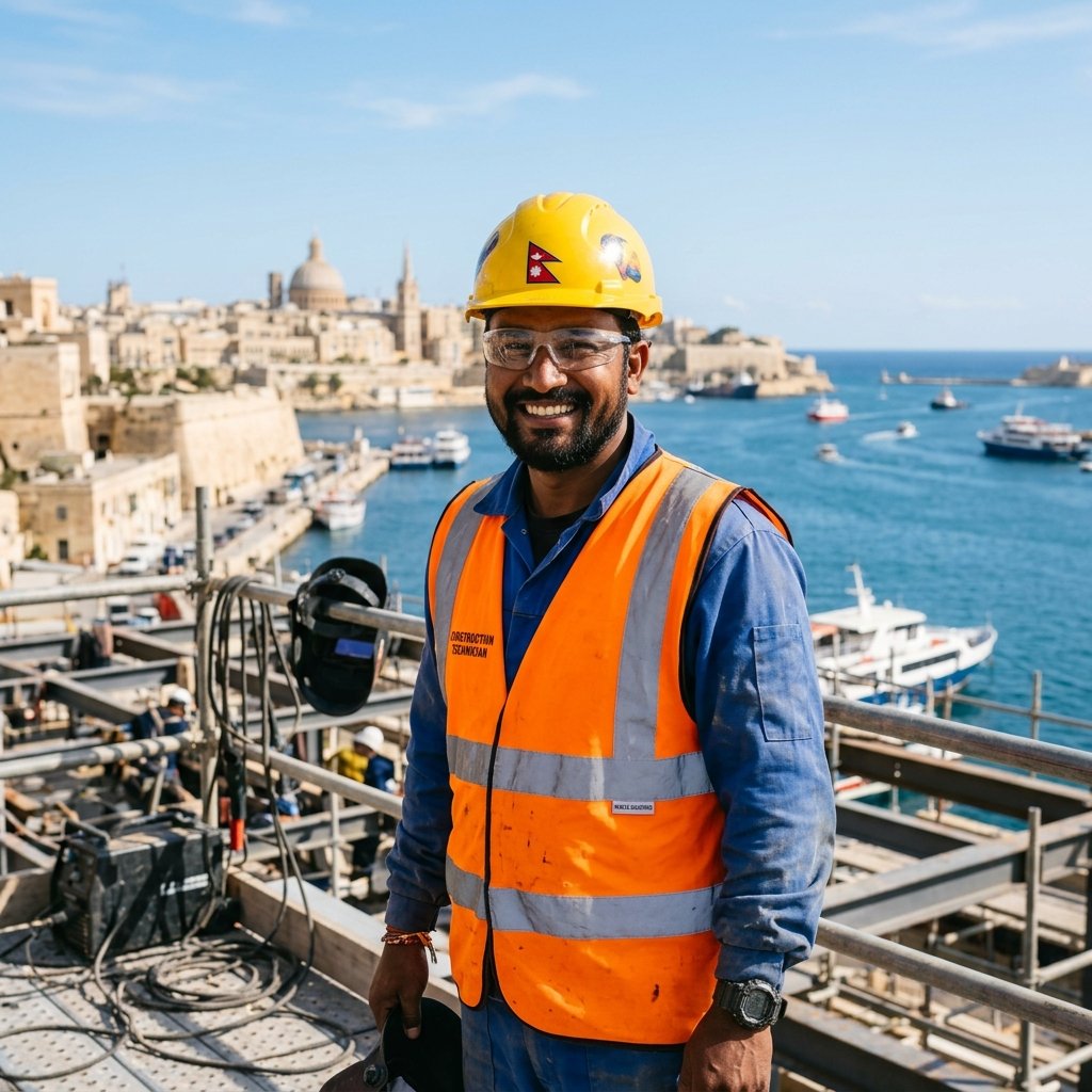 Bikash Thapa - Structural Welder in Valletta, Malta
